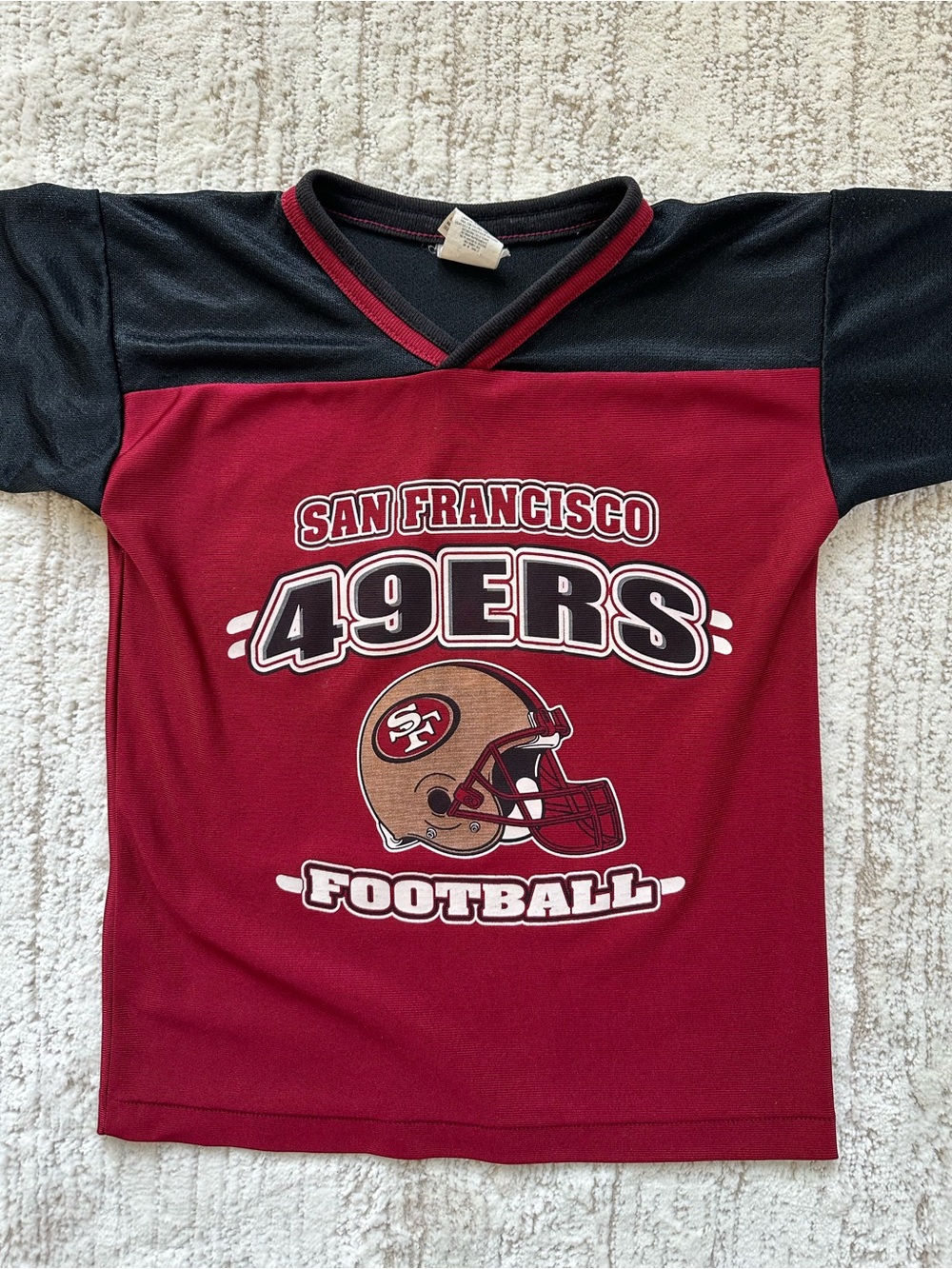 San Francisco 49ers Vintage Shirt Boys Kids Size 6